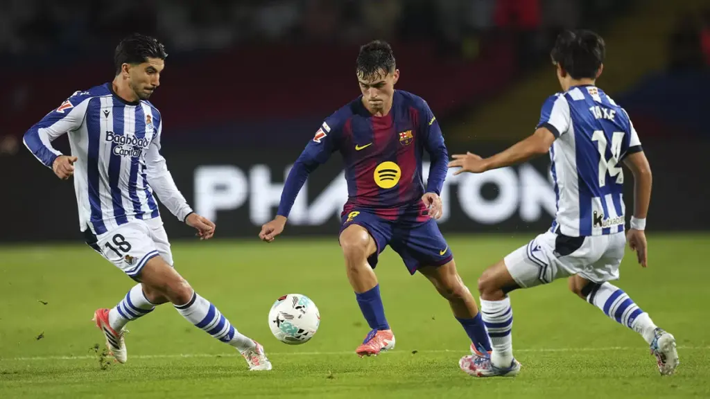 Pedri: MVP and record for completed passes in Barça-Real Sociedad