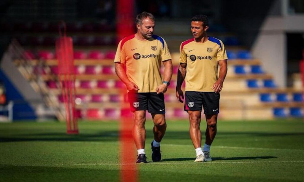 Thiago Alcântara joins the Barça technical staff as Flick’s right-hand man