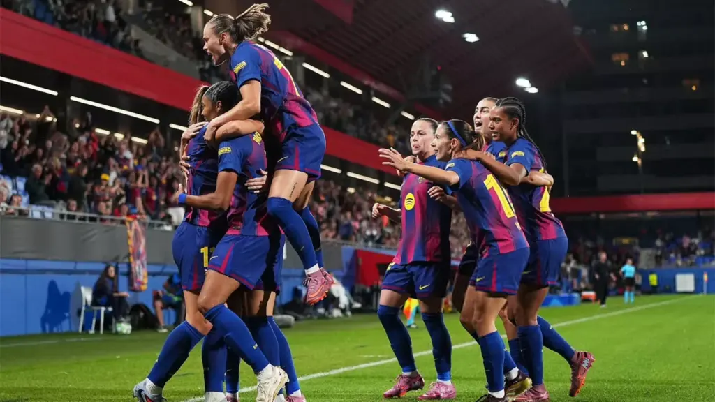 Barça Women debut in the Champions League with an overwhelming victory over Bayern (7-1)