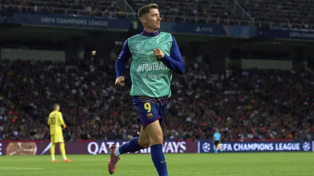 Good news! Lewandowski returns to training and is aiming for the Barça-Elche match