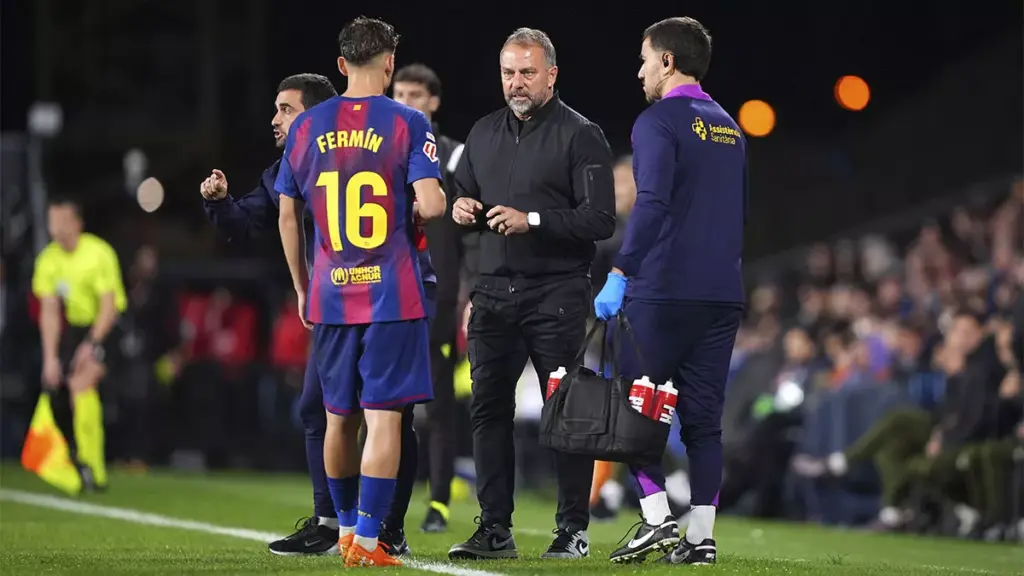 Flick, satisfied with Barça’s victory in Vigo: “it’s good to cut points from Madrid”