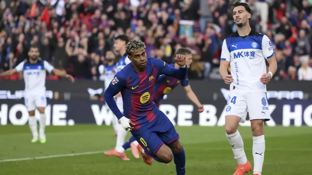 ACTIVE STREAK: Flick’s Barça has scored in their last 34 league games