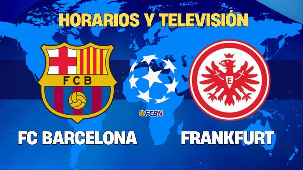 Barcelona vs Eintracht Frankfurt live and online: when and where to watch the match on TV