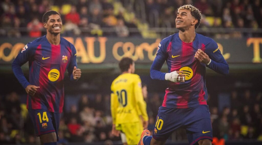 Lamine Yamal and his viral response to the whistles at Villarreal