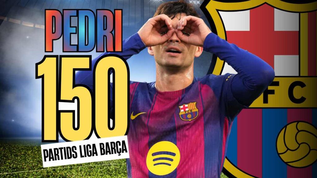 Pedri breaks Messi’s record and reaches 150 LaLiga matches
