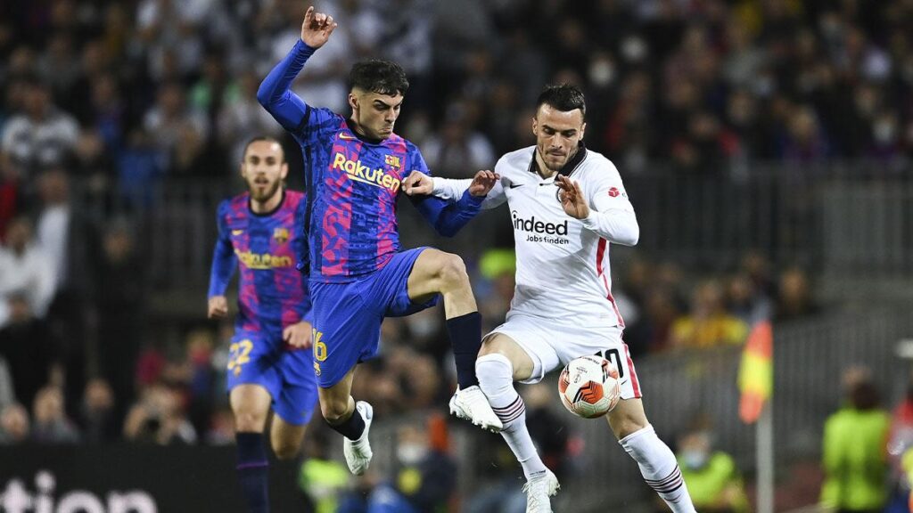 Barcelona and Eintracht face each other for the third time in Europe this Tuesday