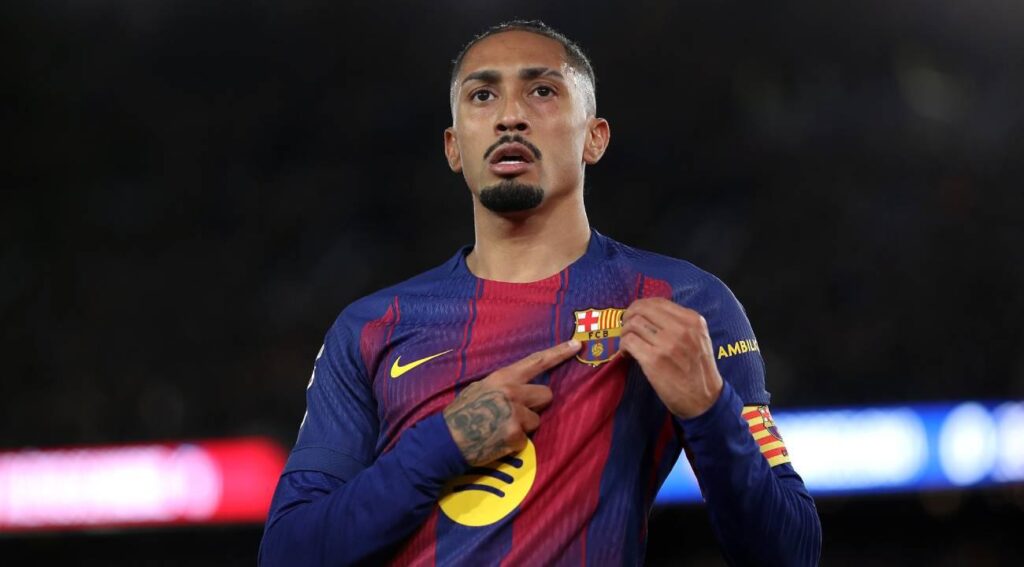 Raphinha on a roll! Second consecutive league match with a goal for the Brazilian