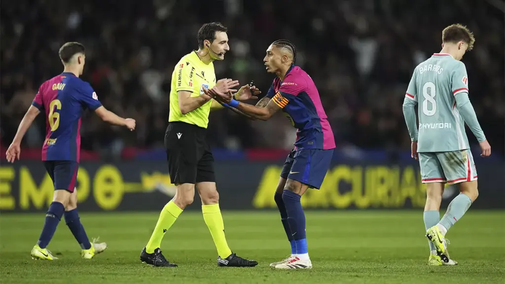 Ricardo de Burgos Bengoetxea will referee Barcelona-Atlético this Tuesday