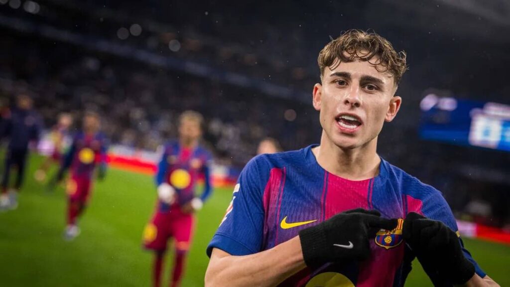 Fermín provided the assists for Barça’s two goals against Espanyol