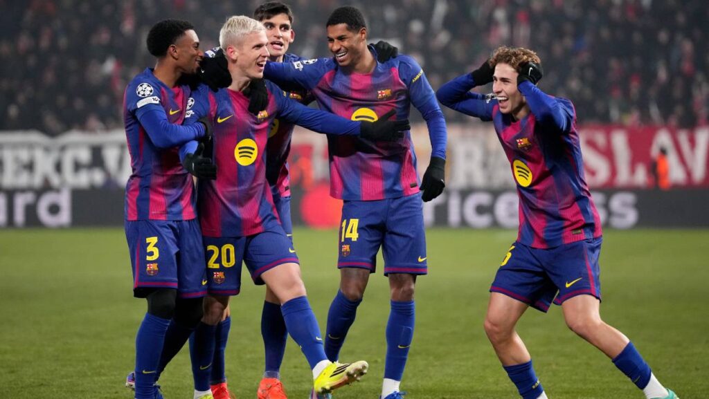 Barcelona’s accounts to enter the Champions League TOP-8