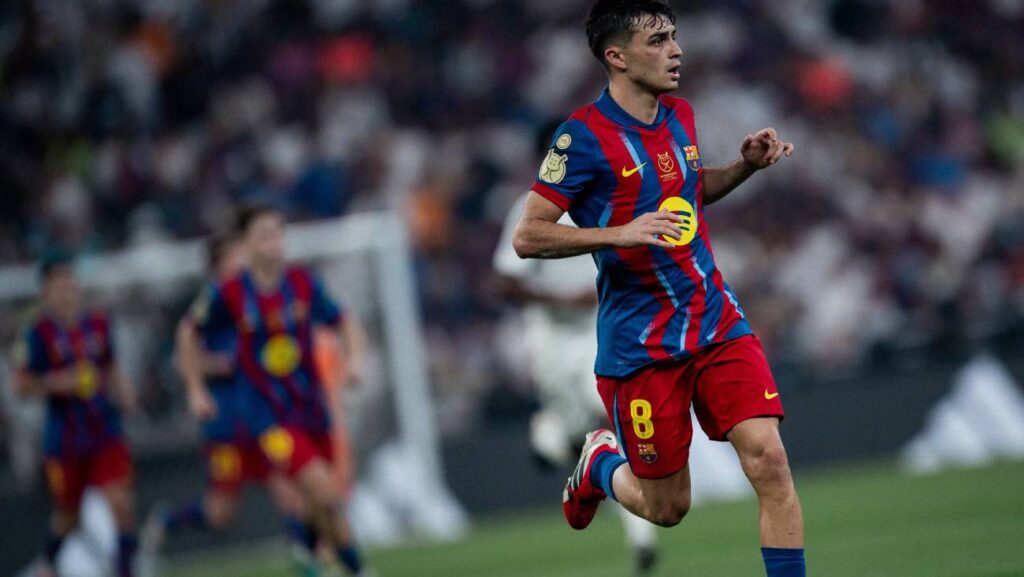 Pedri González: magical assist and masterclass in the Super Cup final