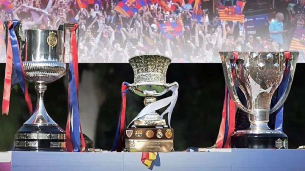 Barcelona wins NATIONAL TREBLE 2024/25: La Liga, Copa and Super Cup