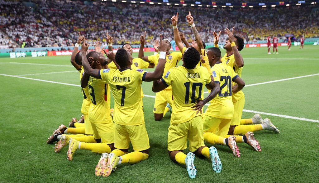 Ecuador debuta con una victoria ante el anfitrión Catar