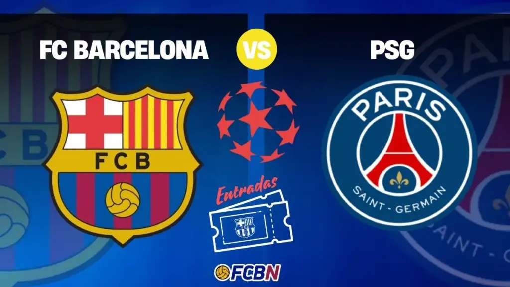 FC Barcelona vs PSG Tickets – Champions League 2025/26