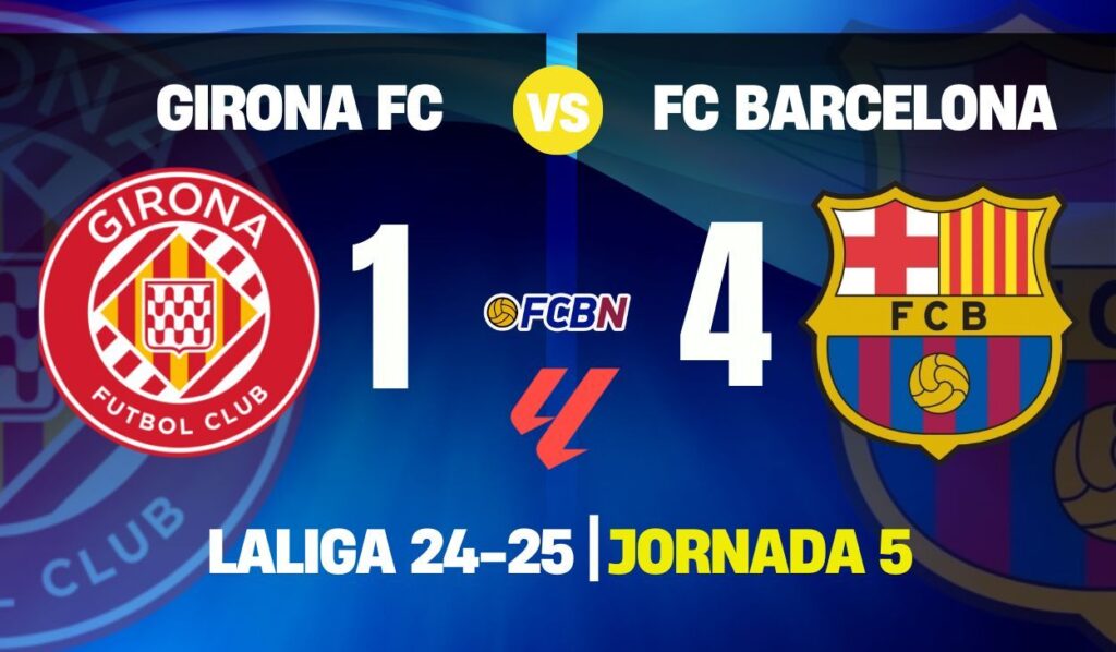 FC Barcelona’s ‘dance’ to remember in Girona to maintain unbeaten run in LaLiga (1-4)