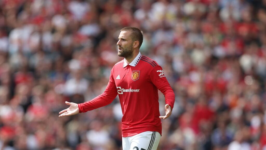 Luke Shaw, del Manchester United