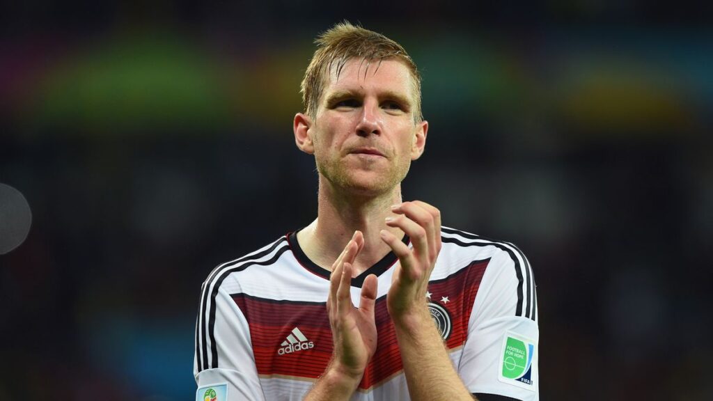 Per Mertesacker, con Alemania, disputó 19 partidos