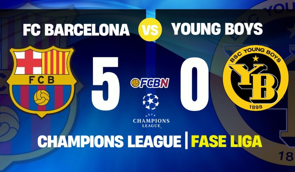 FC Barcelona 5-0 Young Boys: Spectacular win, rout and a statement from the best team in Europe