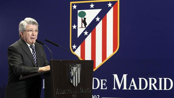 The president of the athletic of madrid ficharía to the trident of the barça