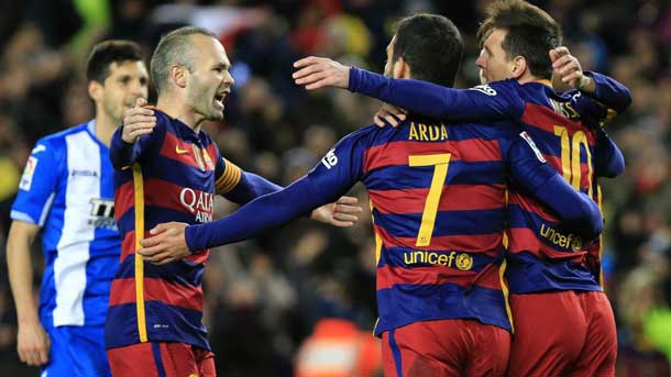 Messi, neymar and company executed to an espanyol desquiciado