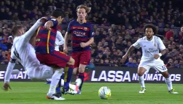 The clear second yellow card of Sergio Bouquets that did not receive in the Barça-Madrid