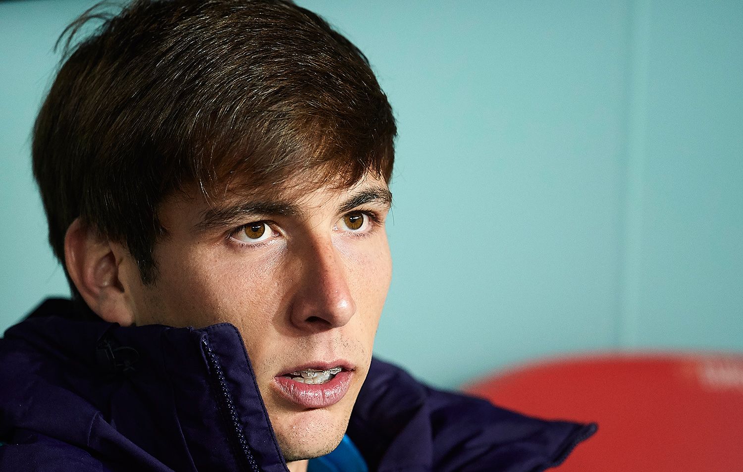 Juan Miranda, in the bench of FC Barcelona