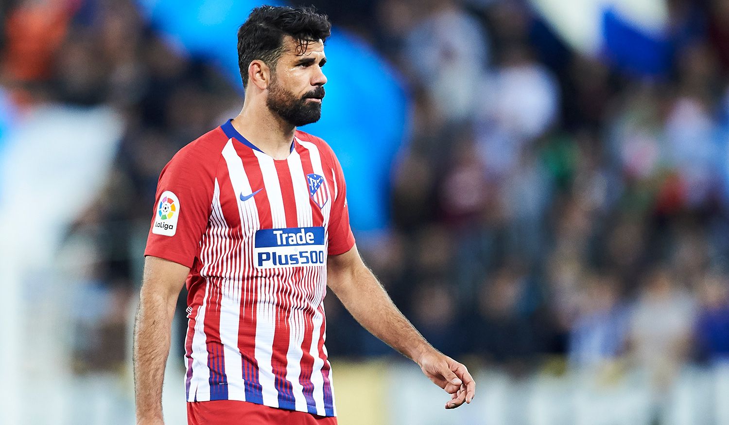 Diego Costa, during a match with Atlético de Madrid