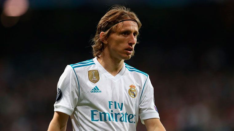 Luka Modric, player of Real Madrid