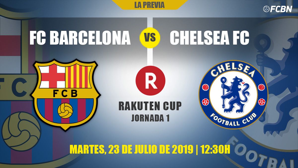 Previa del FC Barcelona-Chelsea de la Rakuten Cup 2019