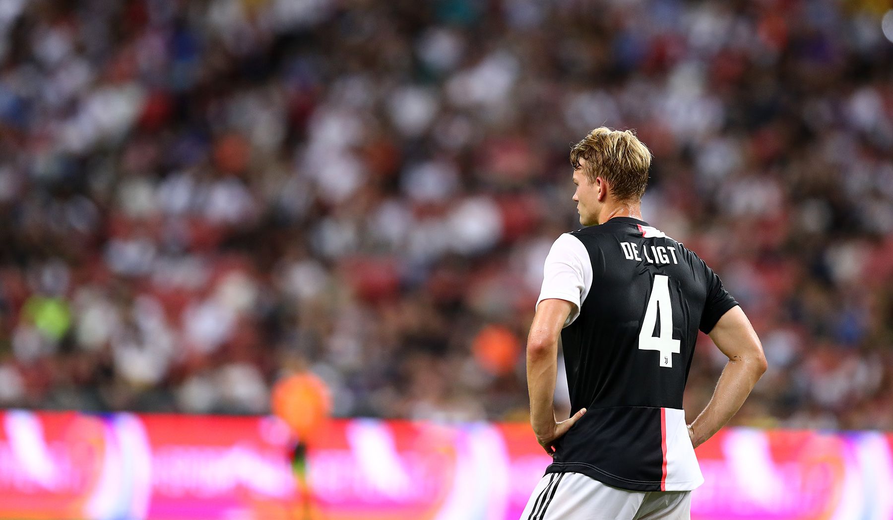 Matthijs de Ligt, during a match of pre-season with Juventus