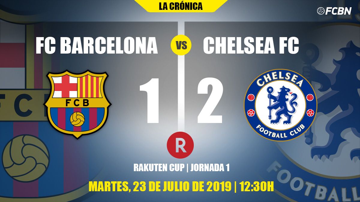 Report of the FC Barcelona-Chelsea of the Rakuten Cup