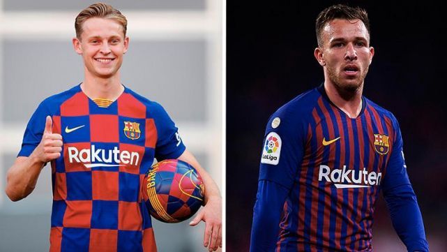 Arthur and De Jong, the future of Barcelona