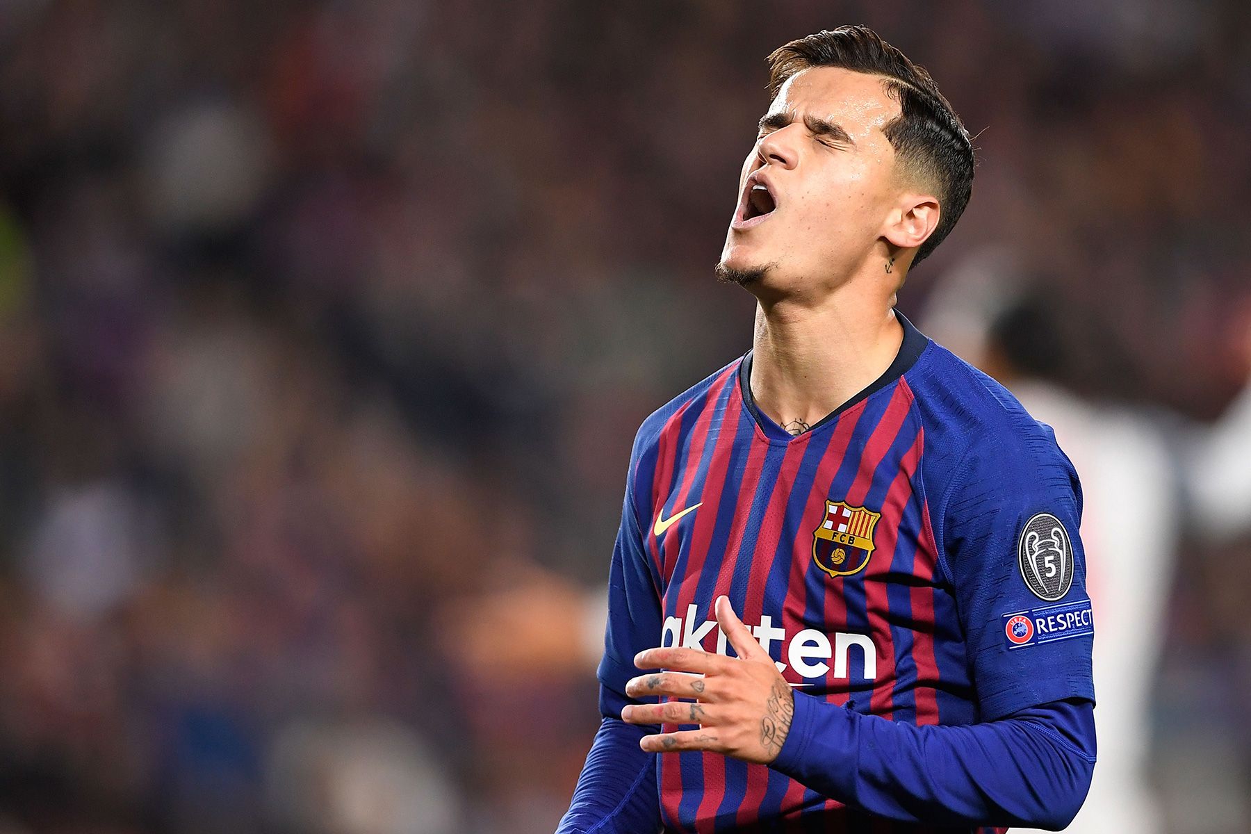 Coutinho se lamenta de una ocasión perdida