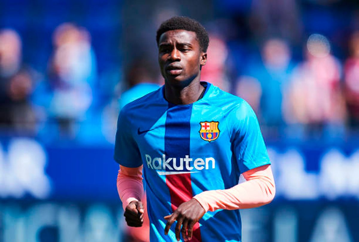 Moussa Wagué, jugador del FC Barcelona