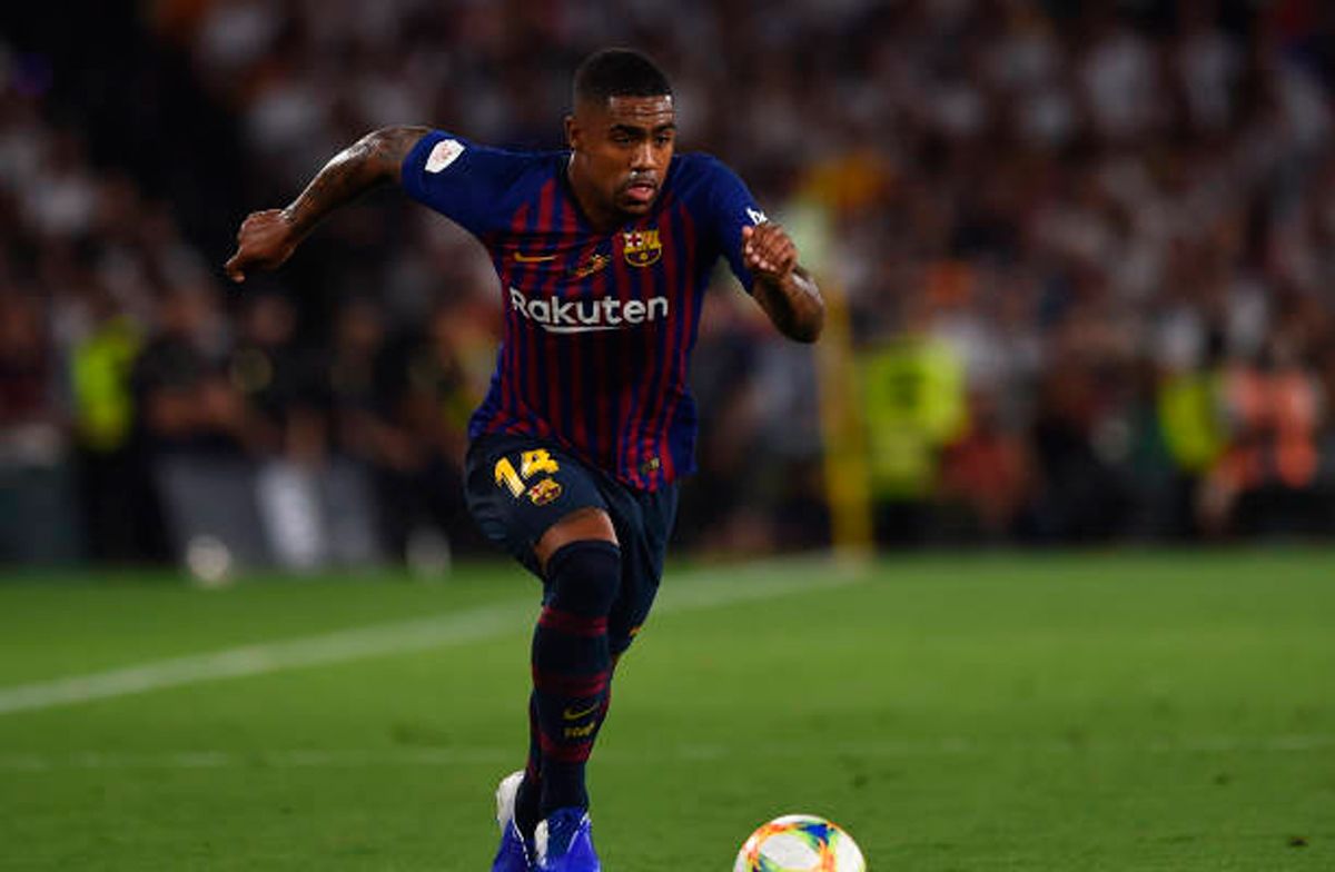 Malcom, during a match of the past season