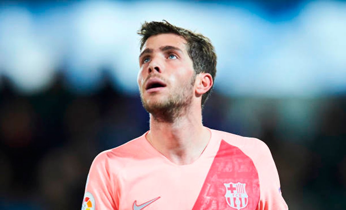 Sergi Roberto, durante un partido de la pasada temporada