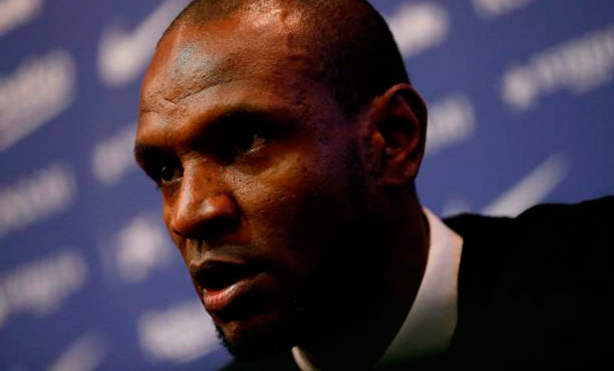 Eric Abidal, in a file image