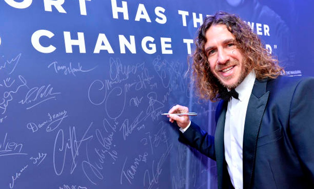 Carles Puyol, in a file image