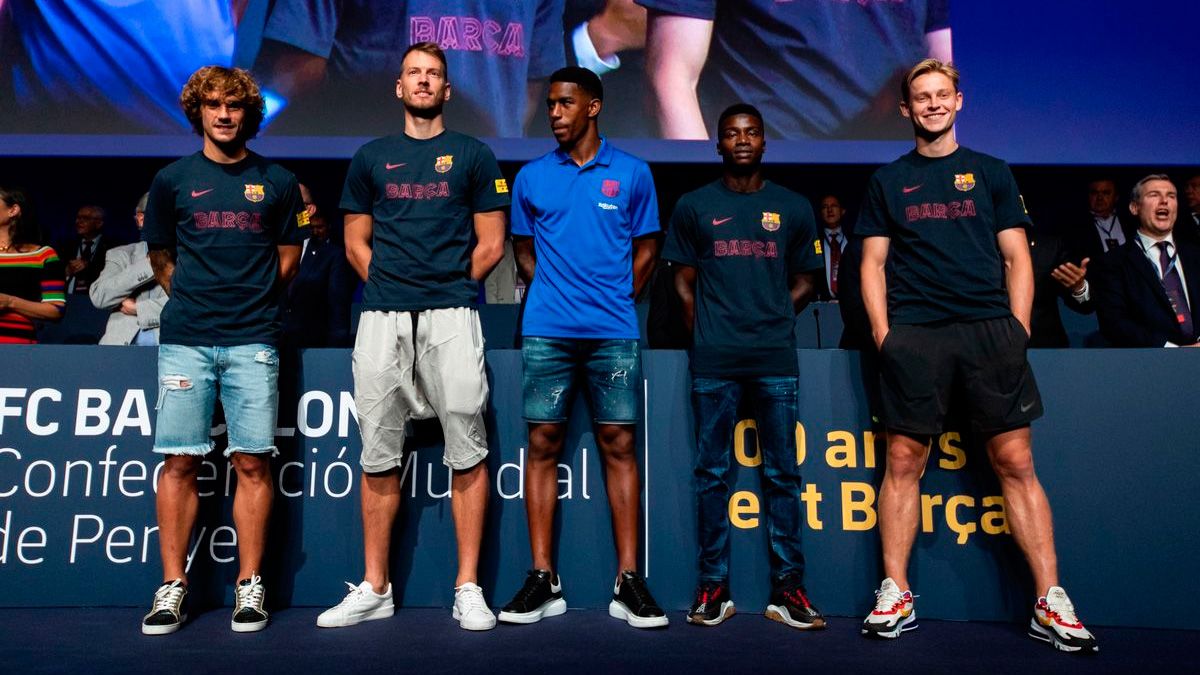 Griezmann, Neto, Junior, Wagué and De Jong, reinforcements for the excellent team of Barça 2019-20