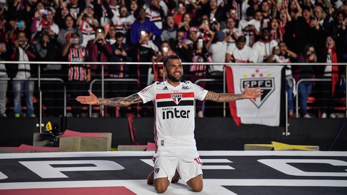 Dani Alves confirmed in his presentation with Sao Paulo his intention to be in the Qatar World Cup