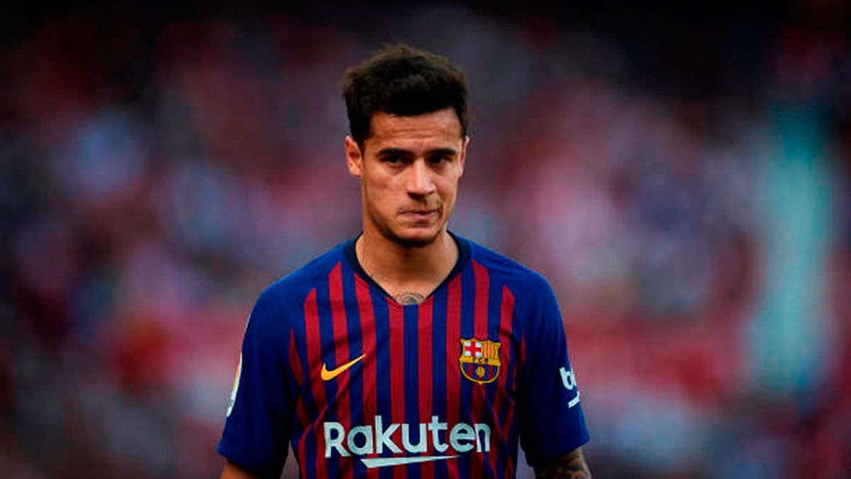 Philippe Coutinho, durante un partido