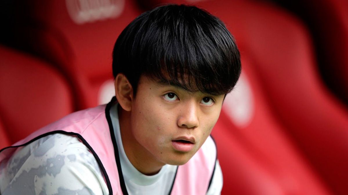 Takefusa Kubo, under the radar of Valladolid, in the bench of Real Madrid