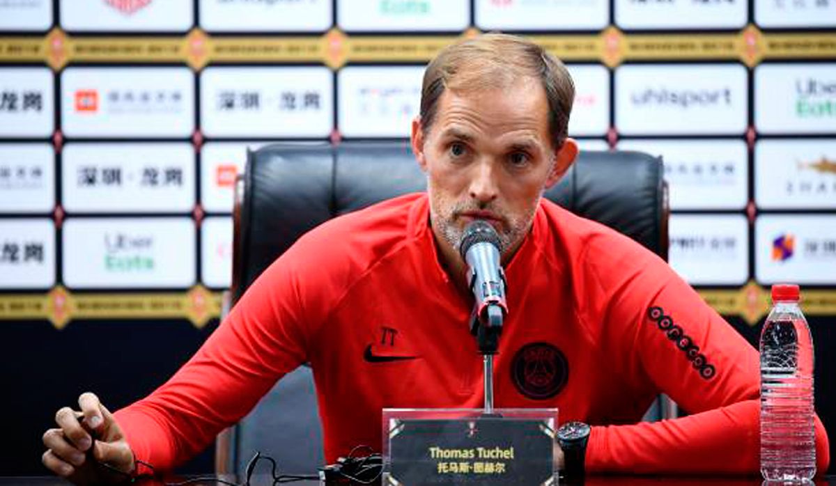 Thomas Tuchel, in a press conference