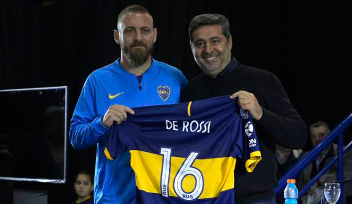 Daniele de Rossi, signing of Boca Juniors