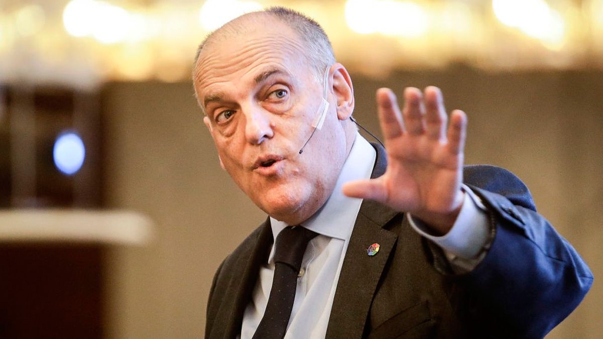 Javier Tebas, president of LaLiga, does not want to negotiate with the Federation for the calendar