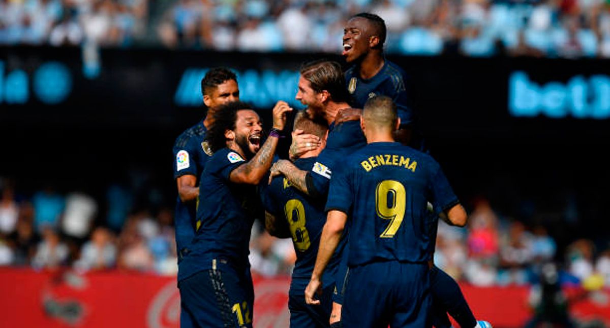 Real Madrid Premieres In The League By Beating Celta 1 3
