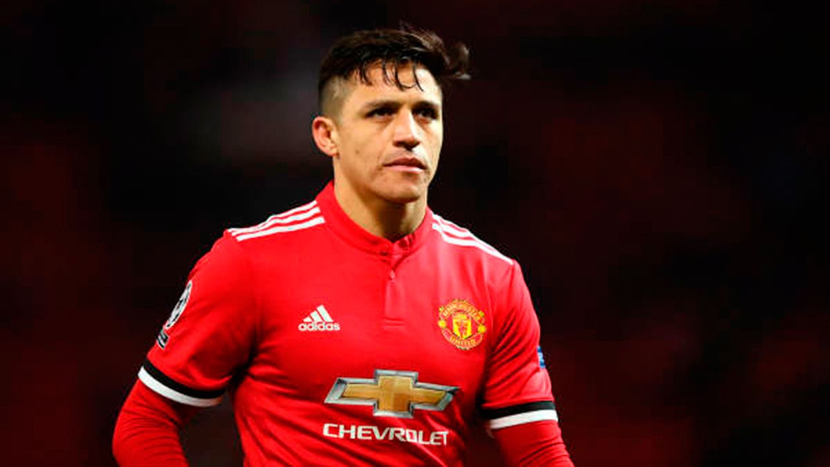 Alexis Sánchez, player of Manchester United