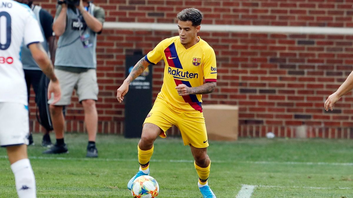 Philippe Coutinho in a match of Barça | FCB