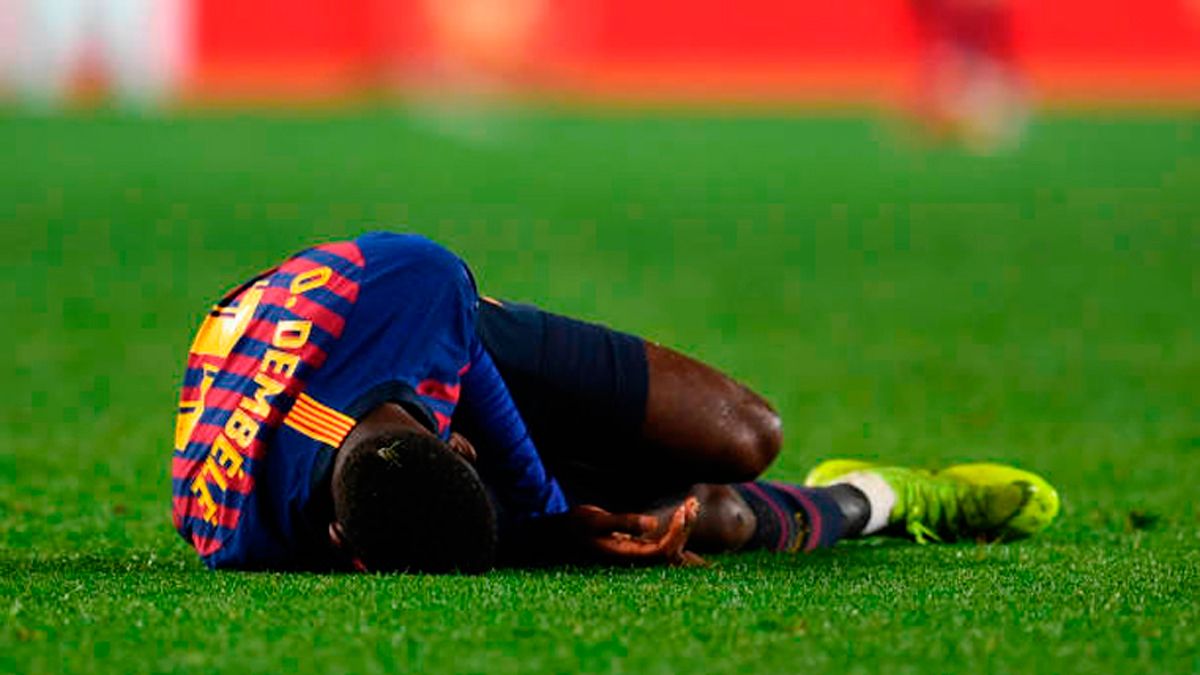 Ousmane Dembélé, in a file image