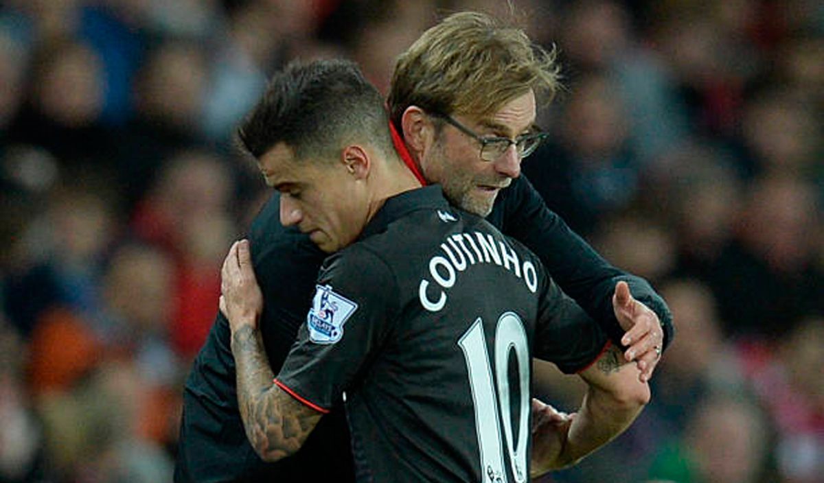 Klopp talked about Coutinho